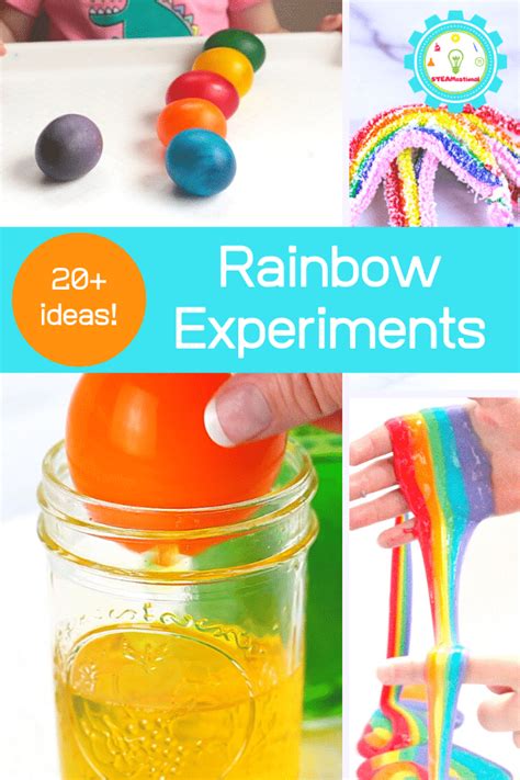 25 Rainbow Science Experiments With Bright And Beautiful Colors