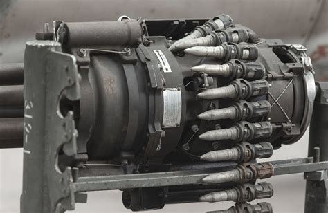 The M61 Vulcan Gatling A Cannon That Is Capable Of Firing 6000 Rounds