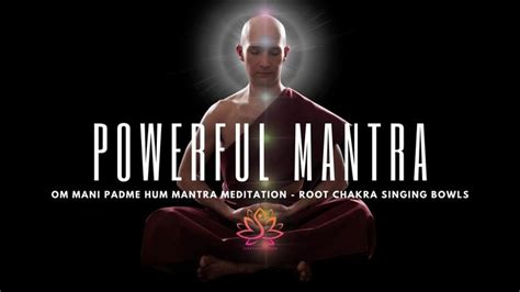 Powerful Mantra Meditation Om Mani Padme Hum Mantra Chanting Om Mani Padme Hum Meditation