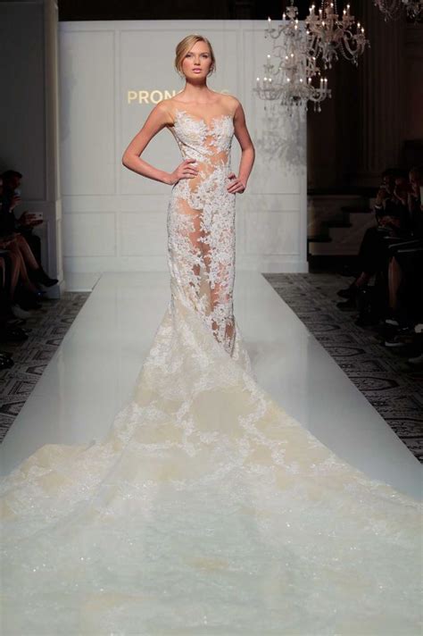 New Wedding Dress Trend Leaves Little To The Imagination Sheer