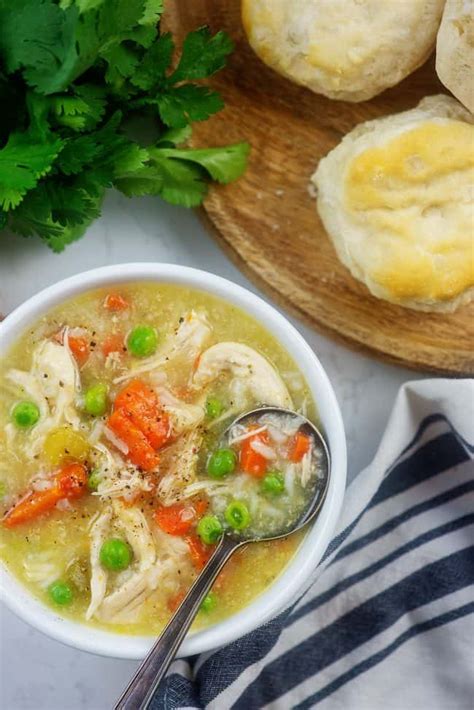 Crockpot Chicken And Rice Soup Buns In My Oven