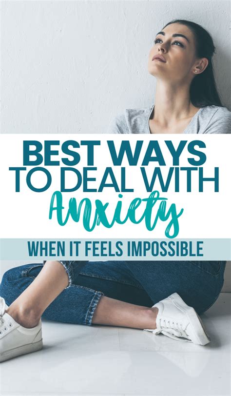 best ways to deal with anxiety fast but first joy