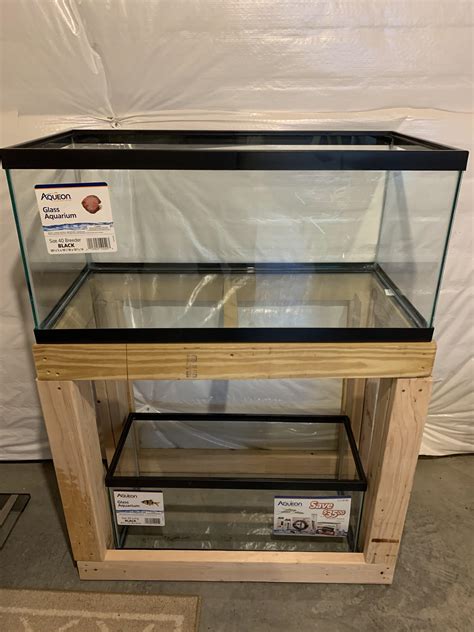 Diy Stand For 40 Breeder Reef And 20 Long Sump Aquariums
