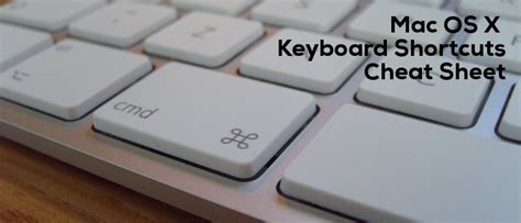 mac os x keyboard shortcut cheatsheet download