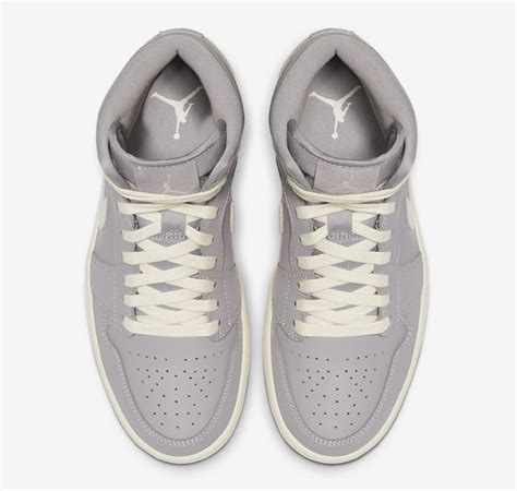 Air Jordan 1 Mid Grey Light Bone Cd7240 002 Release Info Sneakerfiles