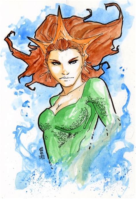 Mera Dc Comics Breathing Underwater Female Stars American Comics