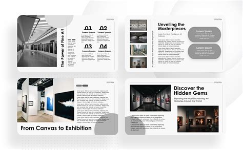 Art Gallery Powerpoint Template By Interpitch On Dribbble