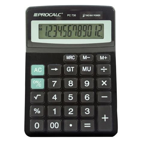 Calculadora De Mesa Digitos Pc Bl Procalc Calculadora De Mesa Hot Sex