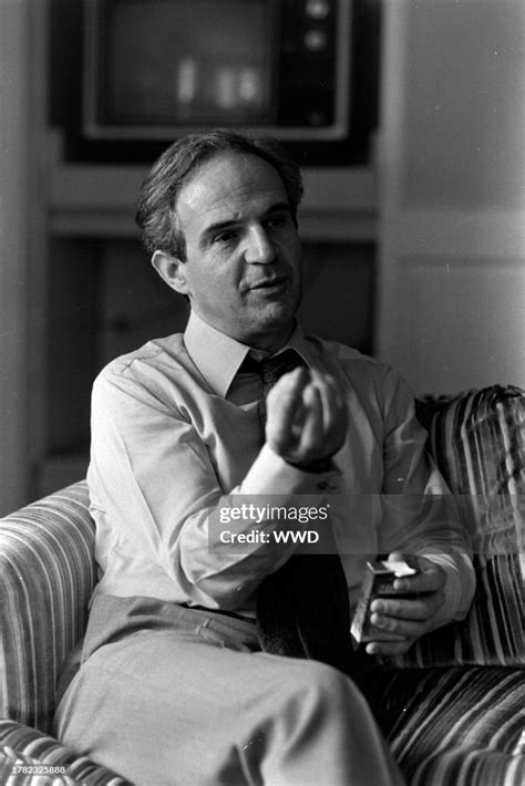 French Filmmaker Francois Truffaut Poses For Portraits In Chicago