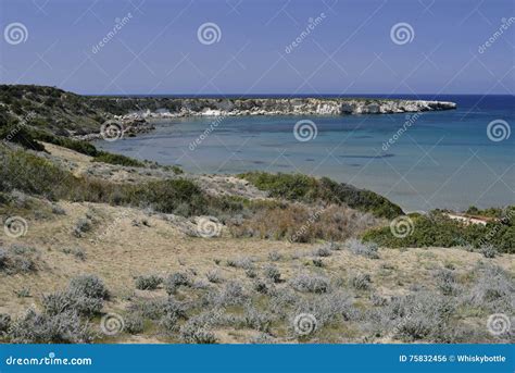 Lara Bay Akamas Cyprus Stock Photo Image Of Hills 75832456