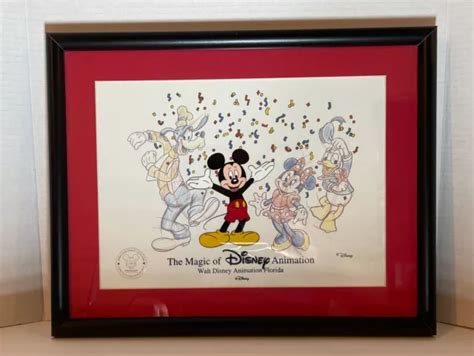 The Magic Of Disney Animation Walt Disney Animation Florida Framed