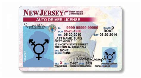 New Jersey Adds Gender X Option To Drivers Licenses Id Cards