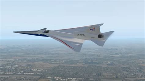 Nasa Unveils X 59 Quiet Aircraft Faster Than Speed Of Sound
