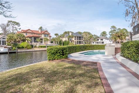 Luxurious Waterfront Home On Hilton Head Island With Private Boat Slip South Carolina Luxury