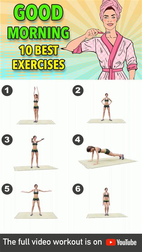 Good Morning Workout Best Exercises At Home Video Morning