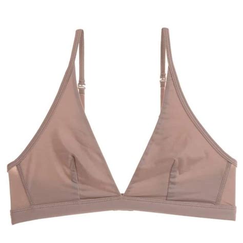 Women S Silk Satin Triangle Bralette Soft Cup Wireless Bra Etsy