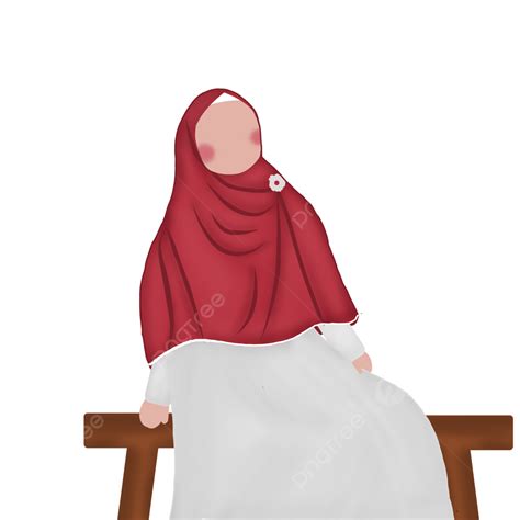 Young Muslimah Cartoon Muslimah Muslim Lady Muslim Png Png