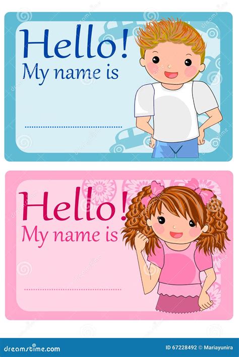 What Is Your Name Kids Clipart Background