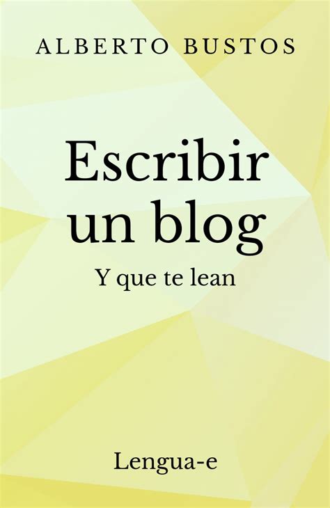 Escribir Un Blog Blog De Lengua