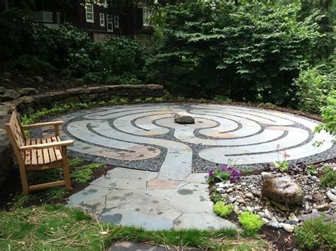 Labyrinth Garden Garden Labyrinth Meditation Garden