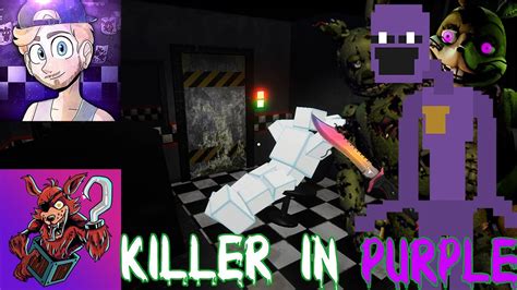 Imagine Killing Vaporthegamer And Fusionzgamer Fnaf Killer In Purple