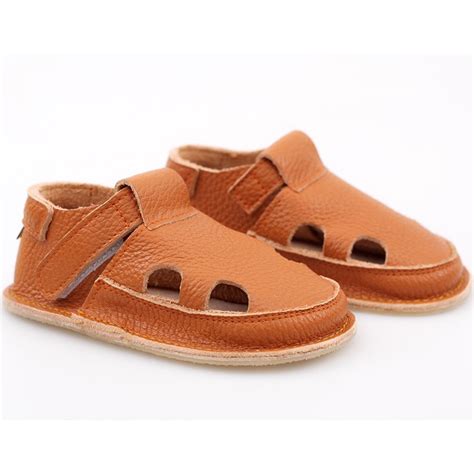 Barefoot Kids Sandals Classic Orange
