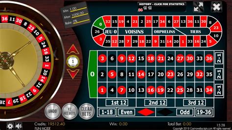 Maybe you would like to learn more about one of these? Play Free European Roulette 2D Advanced Game