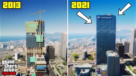 Gta 5 The Mile High Club Building Finally Gets Completed 2021 Youtube