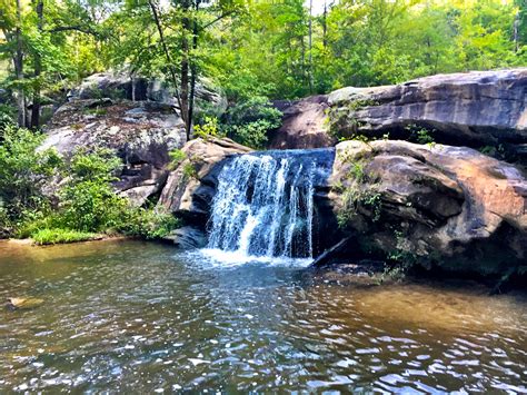 Waterfall Chau Ram Park South Carolina Married With Wanderlust
