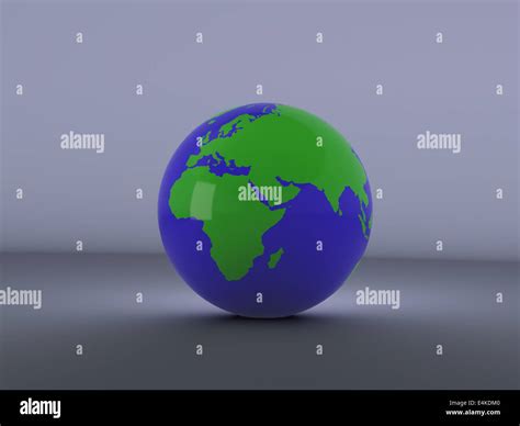 Dark Blue Globe Stock Photo Alamy
