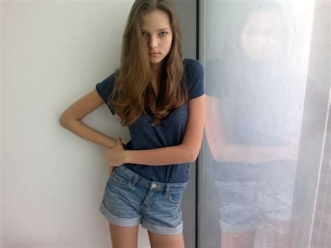 Lesya Kaf Model Polaroids Fashion Model