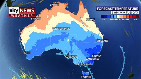 People tend to dress on the lighter side and feel colder. Sydney, Melbourne, Adelaide weather forecast | Coldest May ...