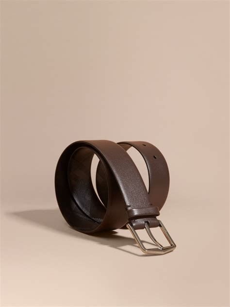 Mens Belts Leather And Reversible Burberry