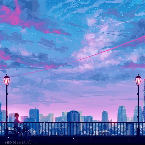 Download Anime Wallpapers Aesthetic Blue Background ~ Wallpaper Android