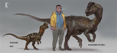 Dilo Skutz By Raphtor Jurassic Park Dilophosaurus Jurassic Park World