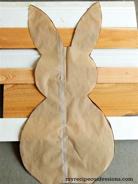 Reclaimed Wood Easter Bunny My Recipe Confessions