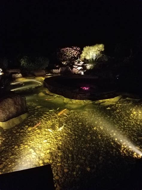 Led Underwater Pond Lighting Nh Chester Rockingham County New Hampshire