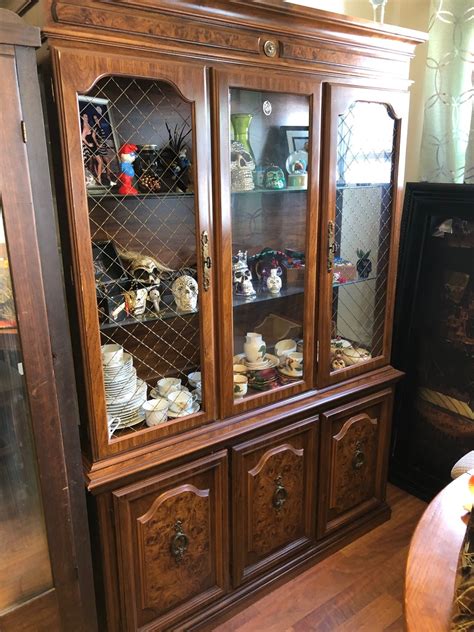 The site owner hides the web page description. Value of a Vintage Broyhill China Cabinet? | ThriftyFun