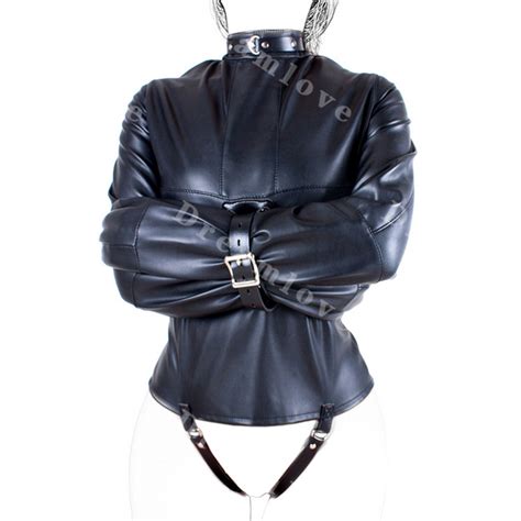 Womens Sex Bondage Max Security Straitjacket With Crotch Strap Female