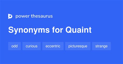 Quaint Synonyms 1 154 Words And Phrases For Quaint