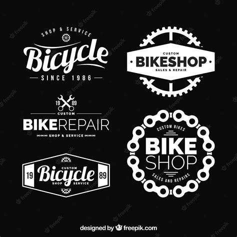 Premium Vector Modern Set Of Elegant Bike Logos