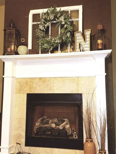 48 Amazing Summer Mantle Decoration Ideas | Farmhouse mantle decor, Fireplace mantle decor ...