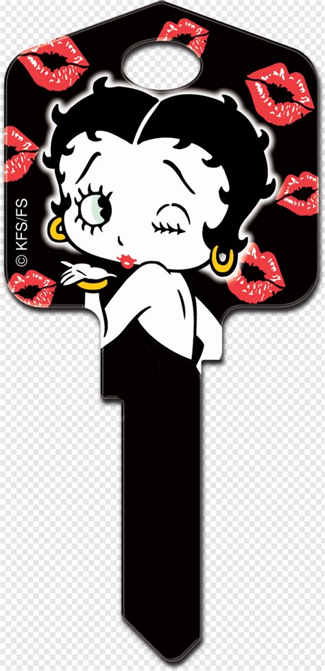 Same Image Front And Back Betty Boop Blowing A Kiss 803x1657