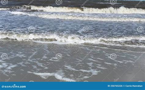 Ocean Waves Rolling In On A Beach Stock Footage Video Of Sand