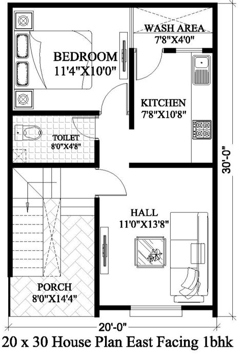 20 X 30 Home Floor Plans