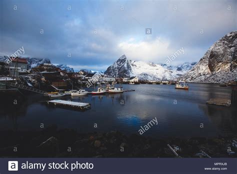Lofoten Islands Reine Moskenes High Resolution Stock Photography And