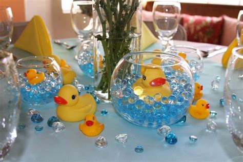 Bring all of your baby shower guests up to the tub for an unforgettable duck race. Rubber Ducky Baby Shower Ideas, Cake, and Games | Baby ...
