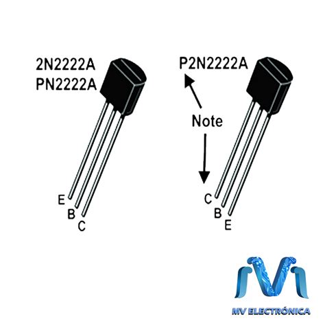 2n2222a Transistor Npn To 92 40v 600ma
