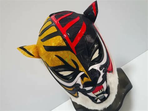Tiger Mask Pro Wrestling Mask Luchador Costume Wrestler Lucha Libre