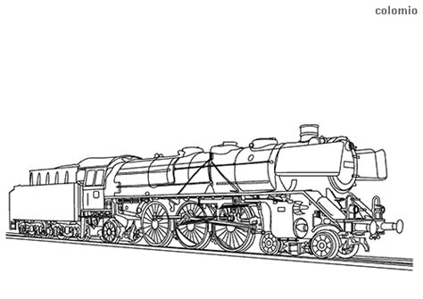 Freight Trains Coloring Pages